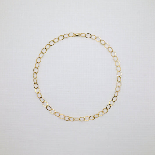GRAND CABLE CHAIN NECKLACE - GOLD