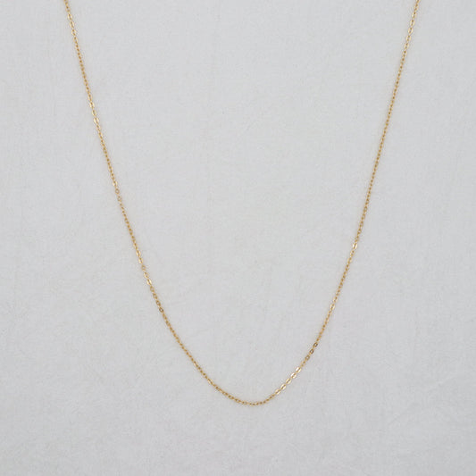 FEATHERWEIGHT LONG NECKLACE - GOLD